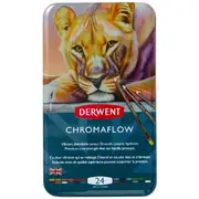 Derwent Chromaflow Coloured Pencils 24 Pack