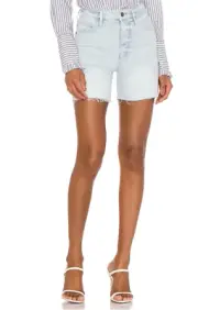 NWT Denim Jean FRAME Le Tour Shorts in Altadena Wash size 25 Retail $198