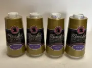 4 Large Cones Maxi-Lock Serger Thread 3000 Yard 100% Polyester Thread Brass