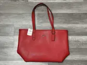 Coach City Zip Leather Bag Tote Purse F58846 Red Women's NEW NWT!