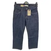 Levi's Boy's 505 Regular Straight Leg Denim Jeans Size 8 Husky (28x23)