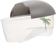Turtle Platform Acrylic Leakproof Tortoise Terrace for Reptile Home Unique Basking Station