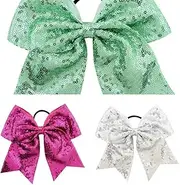 8" 6" 4.5" 3" Elastic Hair Bands Ties Ropes Ponytail Holder for Baby Girls Toddlers Kids
