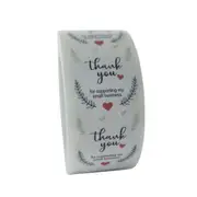 500PCS Creative Love Labels Thank You Sticker Sealing Paper Stickers Stationery & Office Supply Decoration Scrapbooking