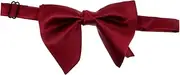 [SAFIGLE] Men Solid Polyester Bow Tie Pre Tied Tuxedo Accessory for Wedding Groomsmen Design for Ceremony Elegance Comfortable Durable Fashion Statement