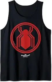 [Marvel] Spider-Man Homecoming Droney Red Circle Logo Tank Top