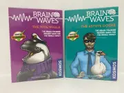 The ASTUTE GOOSE 690830 n The WISE WHALE 690861 Brain Waves Games Card Game