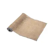 Ladelle Starry Silver Lurex Woven Jute Table Runner/cloth 33x150cm