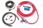 Rockford Fosgate RFK4I 4 AWG Amplifier Install Kit with Interconnect