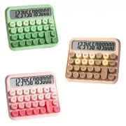 12Digit Mechanical Keypad Calculator Easy to Read Screen for Daily Calculations