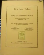 Trombone & Piano Eight Medium Grade Pieces as Studies by Dubois Out of Print