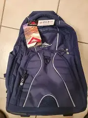 High Sierra Freewheel Wheeled Laptop Backpack, True Navy One Size, New With Tags