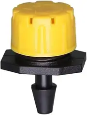 10-1000PCS Adjustable 8 Holes Dripper Sprinkler Garden Irrigation Nozzle Emitter Micro Drip Balcony Yard Greenhouse(Yellow,50PCS)