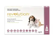 Revolution Flea & Worm Control for Puppies and Kittens - 3 pack
