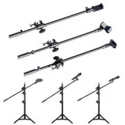 Adjustable Clamp Mic Stand For 60-100mm Stand Bar With 3/8 Thread Brand New