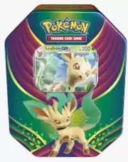 Leafeon GX Pokemon Evolution Celebrations Tin (2018) XY Evolutions EMPTY