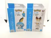 2 NANOBLOCK Pokemon NBPM_060 SCORBUNNY & SOBBLE LOT Block Figure Toy NEW NIB