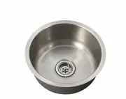 Schon All-in-One Undermount Stainless Steel 16x16x9 1-Bowl Kitchen Sink SCSBR18