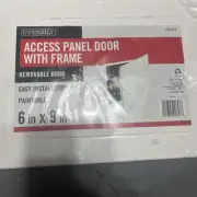 EVERBILT Access Panel Door for Drywall Holes 6x9, REMOVABLE DOOR WITH FRAME