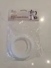 Replacement Gasket for 6-Cup Stovetop Espresso Coffee Maker, Silicone, Set of 4