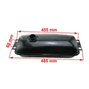 Gas Fuel Tank For Chinese 150CC 250CC 150FS 250FS 150GKH-2 Go Kart Dune Buggy