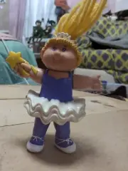 Vintage 1992 Cabbage Patch Kid Mini Figure Ballerina Girl EUC