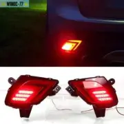 LED Rear Bumper Reflector Fog Brake Turn Lights For Mazda CX-5 2012-2016 (for: Mazda)