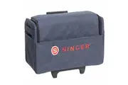 SINGER Roller Bag Durable Sewing Machine Travel Case with Foam Padding & Rolling Wheels