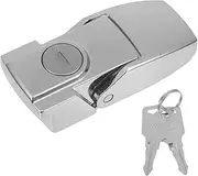 DRESSOOS Light Box Lock Cabinet Lock Door Lock Latch Cabinet Door Lock Electrical Closet Door Lock Safety Door Lock Deadbolt Locks Key Locking Hasp Door Lock Hasp Keyed Lock Hasp Latch