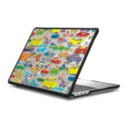 MacBook Pro 14-inch (M1 - M4) Impact Case Things That Go Pattern Laptop Case