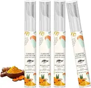 Turmeric Vitamin C Eye Cream, Anti-Aging Hydrating Eye Balm for Dark Circles, Puffiness & Fine Lines, Hydrating Under Eye Treatment with Brightening Care for Mature Skin (4)