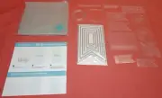 PARTY BIRTHDAY DIES FOLDERS PLATES KIT = We R Memory Keepers