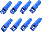 WHAMVOX 8pcs Bike Stem Cap Metal: Cycling Tire Air Valve Caps - High-Strength Prevent Air Leakage Bike Valve Accessories for Cycling Enthusiasts