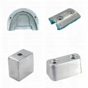 Zinc Anode Kit OMC Cobra 1990-1993 Prop Shaft Gearcase Transom Military Grade