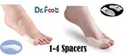 Dr. Foot's Gel Toe Spacer Separator Alignment Splint Pad Eases Bunion Foot Pain