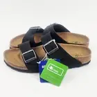 Birkenstock Arizona Slim Fit Vegan Black EU 40N • Men 7.5 Women 9.5