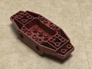 LEGO Parts - Dark Red Vehicle Base 4 x 10 - No 65786 - QTY 1