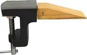 7" Jeweler's Cast Iron Wooden Bench Pin with Anvil Mounting Holder Jewelry Making Tool Watchmaker