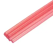 Mini Hot Glue Sticks for Glue Gun 8-inch x 0.28-inch Hot Red 6Pcs