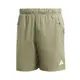 Adidas TI 3S Short IJ8122 男 短褲 亞洲版 運動 健身 訓練 重訓 吸濕排汗 拉鍊口袋 綠