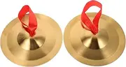 JOINPAYA 1 Pair Hand Cymbals Alloy Marching Cymbals for Boys and Girls Adults Music Education Percussion Instrument