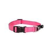 Rogz Pink Large 20mm Wide x 34cm to 56cm Classic Utility Collar for Dogs & Puppies