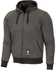Merlin Hamlin II otorcycle Hoodie, grey, Size L for Men