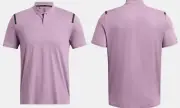 Under Armour Men's $75 Steph Curry mock neck golf polo shirt Lavender size M #1