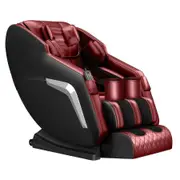 HOMASA Red Full Body Massage Chair Zero Gravity Recliner