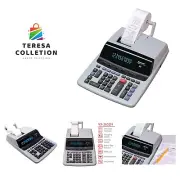 12-Digit Print Calculator Desktop Size Adding Machine, Perfect for Everyday U...