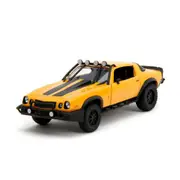 Jada 1:24 Scale Transformers Chevrolet Camaro Bumblebee 1977 Diecast Model Car