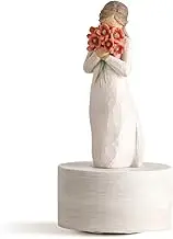 Willow Tree Surrounded by Love Musical, Sculpted Hand-Painted Musical Figure