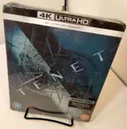TENET Steelbook (4K UHD + Blu-ray) EU IMPORT Limited-NEW-Box Shipping w/Tracking