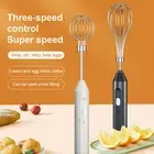 Compact Egg Beater for Baking Rechargeable Handheld Mixer Portable Hand